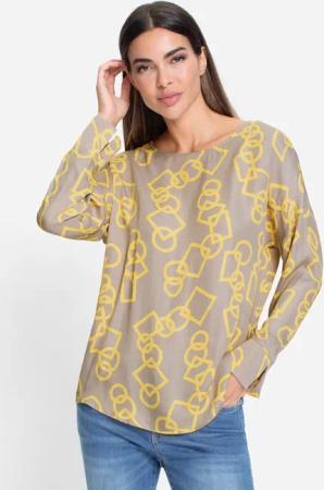 heine Klassische Bluse Druckbluse