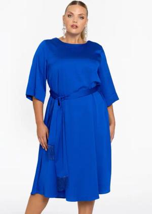 YOEK A-Linien-Kleid Damen Kleid Große Größen