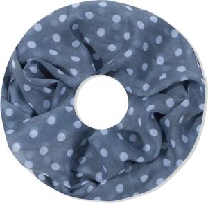MIRROSI Loop Damen Schal mit Punkten-Muster