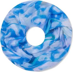 MIRROSI Loop Damen Schal mit Herz-Muster