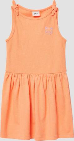 s.Oliver Minikleid Ausgestelltes Kleid mit Knotendetail