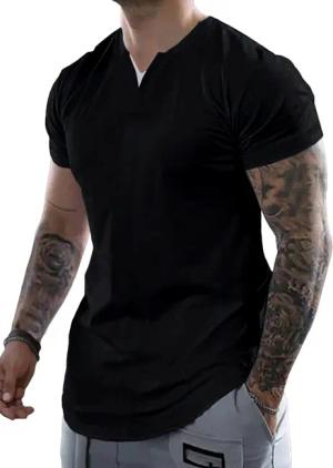 JMIERR Kurzarmshirt T-shirt Herren Tops Sommer
