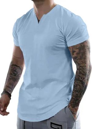JMIERR Kurzarmshirt T-shirt Herren Tops Sommer