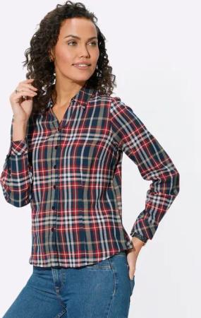 Witt Klassische Bluse Karo-Bluse