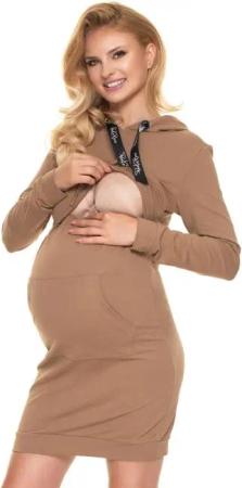 PeeKaBoo Umstandskleid Umstandskleid Stillkleid mit Kapuze