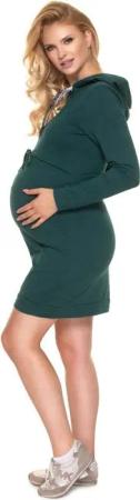 PeeKaBoo Umstandskleid Umstandskleid Stillkleid mit Kapuze