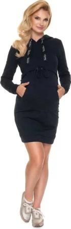 PeeKaBoo Umstandskleid Umstandskleid Stillkleid mit Kapuze