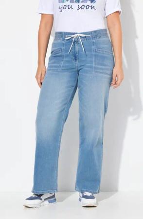 Ulla Popken Regular-fit-Jeans Jeans Mary weites
