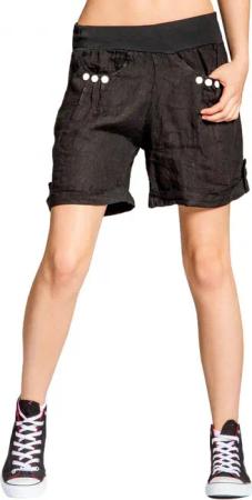 Caspar Shorts BST002 Damen Leinen Shorts