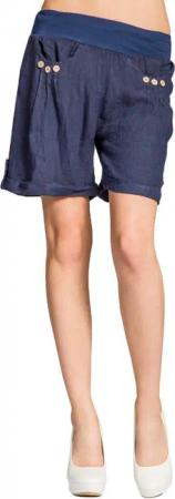 Caspar Shorts BST002 Damen Leinen Shorts
