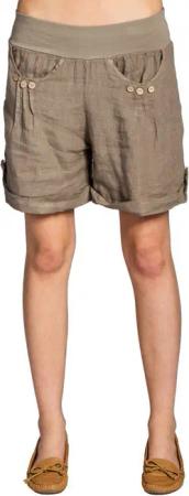 Caspar Shorts BST002 Damen Leinen Shorts