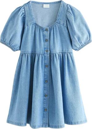 Next Jeanskleid Kleid aus 100 % Baumwolle