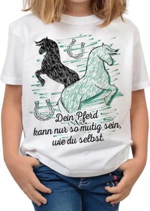Tini - Shirts T-Shirt Kinder Pferde