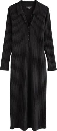 Next Maxikleid Langärmeliges Maxikleid mit Kragendetail