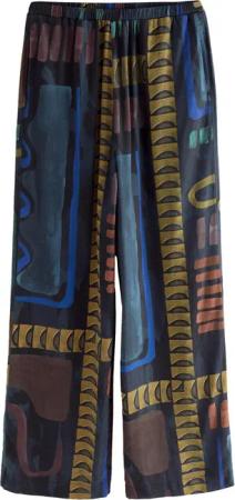Next Palazzohose Hose mit weitem Bein