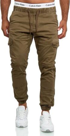 Indicode Cargohose LEVI aus Baumwolle mit