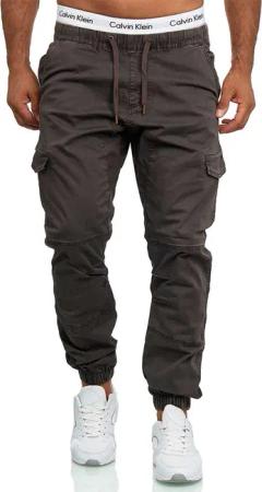 Indicode Cargohose LEVI aus Baumwolle mit