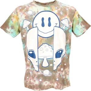 Guru-Shop T-Shirt Mirror Herren T-Shirt, Yoga