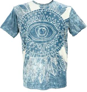 Guru-Shop T-Shirt Mirror Herren T-Shirt, Yoga