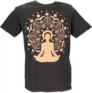 Guru-Shop T-Shirt Mirror Herren T-Shirt, Yoga