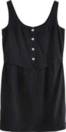 Next Minikleid Ärmelloses Minikleid mit Weste