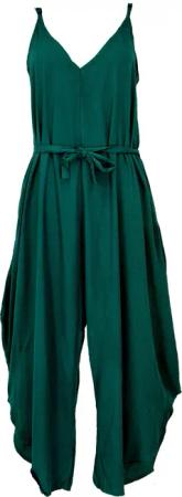 Guru-Shop Relaxhose Einfarbiger Jumpsuit, Sommer Overall,..