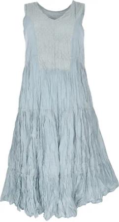 Guru-Shop Midikleid Boho Maxikleid, luftiges Sommerkleid