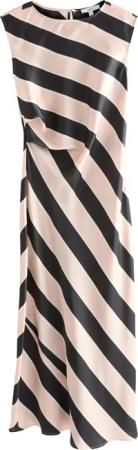 Next Midikleid Ärmelloses Midi-Kleid mit Faltenwurf