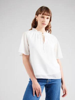 Vero Moda Kurzarmbluse VMEMILIE (1-tlg) Drapiert/gerafft