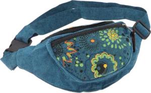 Guru-Shop Gürteltasche Ethno Sidebag, bestickte Boho