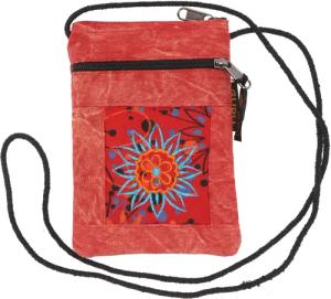 Guru-Shop Schultertasche Boho Brustbeutel, Passporttasche -