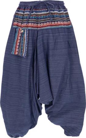 Guru-Shop Relaxhose Yogahose, Pluderhose, Pumphose, Aladinhose