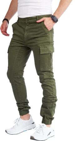 Styleko Cargohose Slim fit Cargohose Herren
