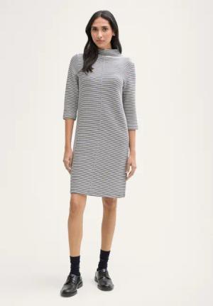 TOM TAILOR Sommerkleid Kleid mit Streifenmuster