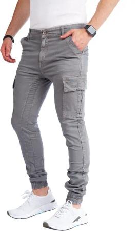 Styleko Cargohose Slim fit Cargohose Herren
