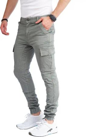 Styleko Cargohose Slim fit Cargohose Herren