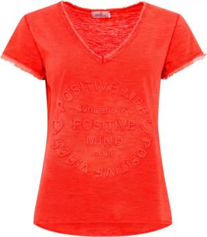 Zwillingsherz T-Shirt Damen T-Shirt Positive Mind