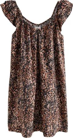 Next Minikleid Minikleid mit V-Ausschnitt und