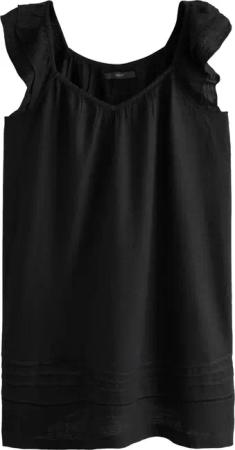 Next Minikleid Minikleid mit V-Ausschnitt und