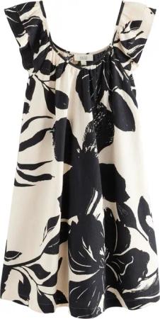 Next Minikleid Minikleid mit V-Ausschnitt und