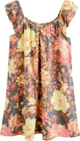 Next Minikleid Minikleid mit V-Ausschnitt und