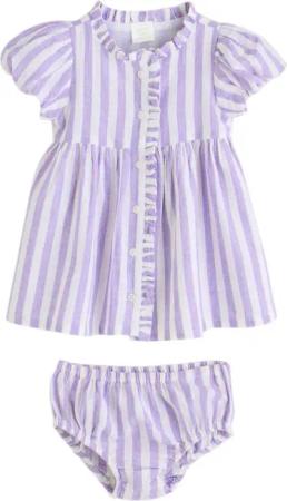 Next Sommerkleid Babykleid und Unterhose aus