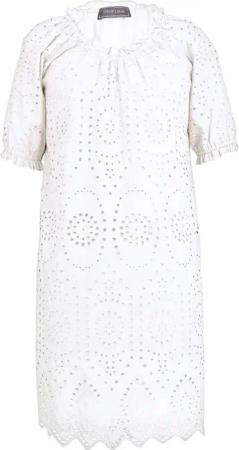 White Label Midikleid Kleid mit Madeira-Spitze