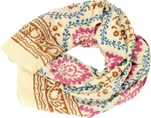 Guru-Shop Sarong Handbedrucktes Baumwolltuch, indischer..