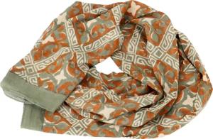 Guru-Shop Sarong Handbedrucktes Baumwolltuch, indischer..