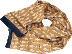 Guru-Shop Sarong Handbedrucktes Baumwolltuch, indischer..