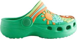 Next Clogs mit Motiv und Fersenriemen