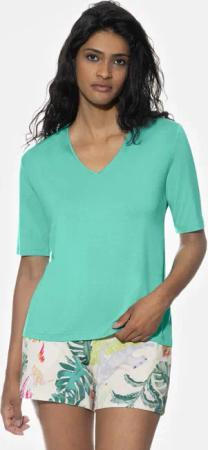 Mey Pyjamaoberteil Damen Serie Pure Chic