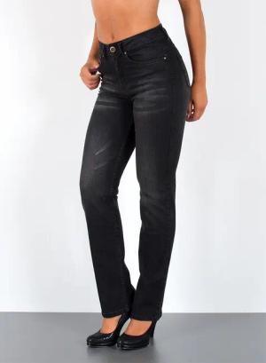 ESRA Straight-Jeans Premium Damen Straight Fit