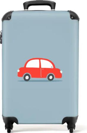NoBoringSuitcases.com© Kinderkoffer Auto - Fahrzeuge -